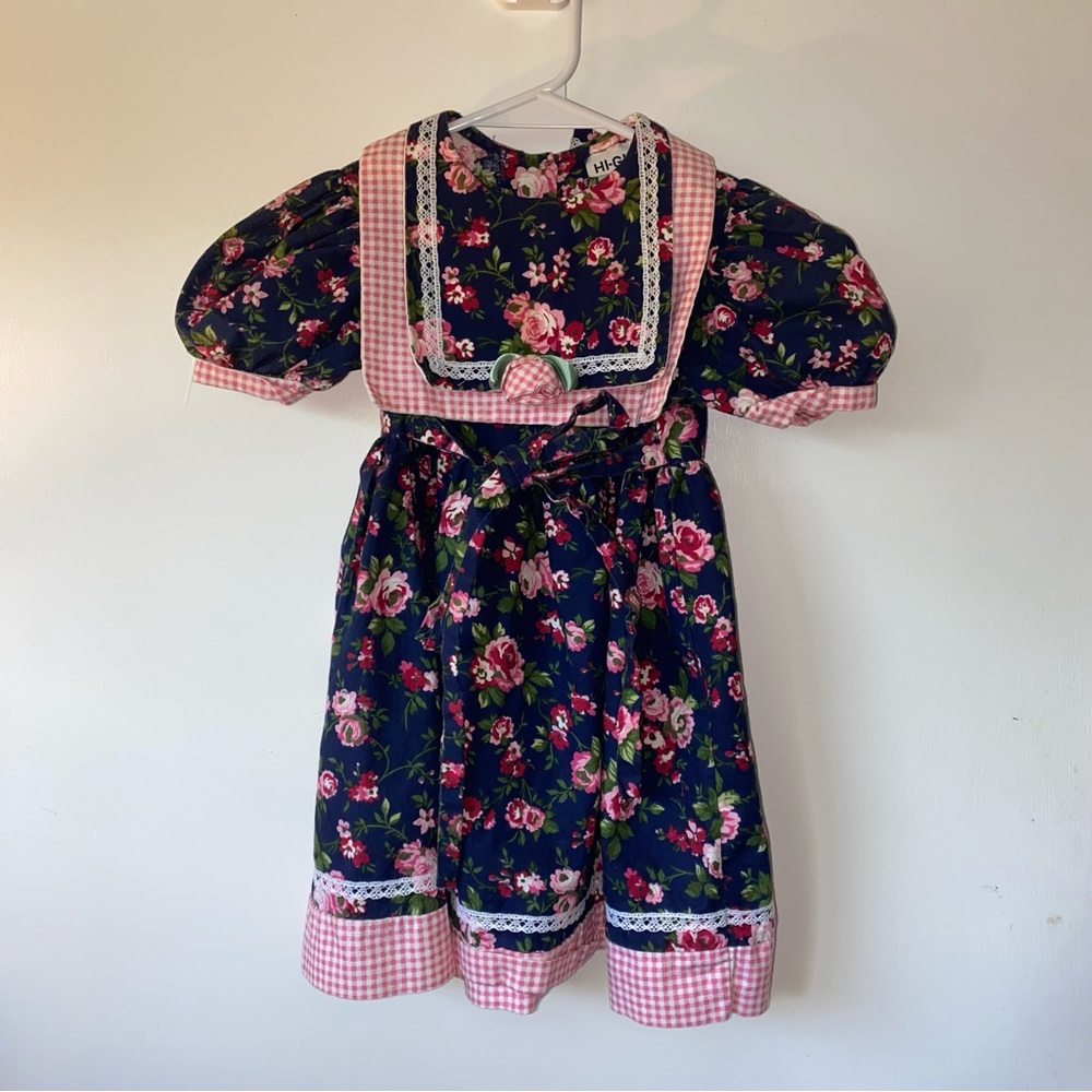 Vintage 80s/90s Hi Girl Toddler Dress